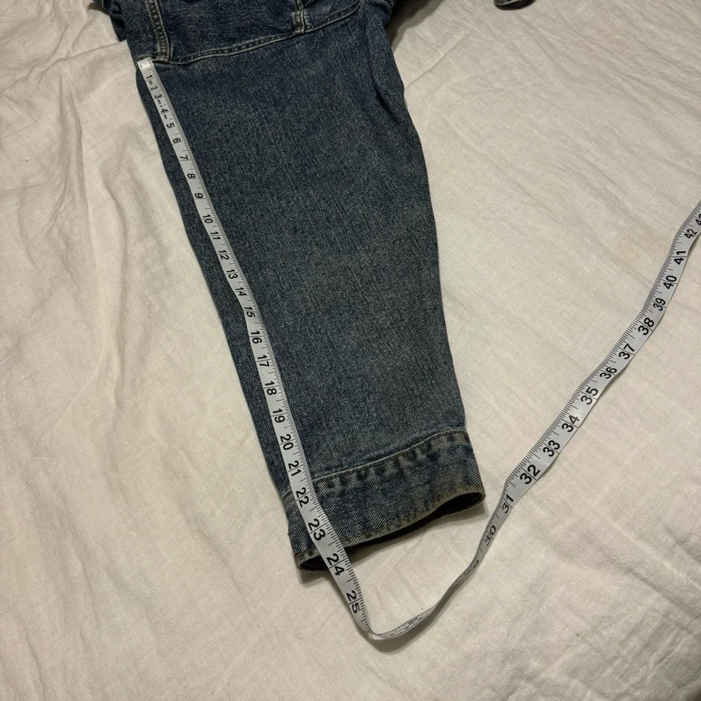 Levi's Denim Trucker Jacket Size L 100% Cotton Denim Vintage Made in the USA